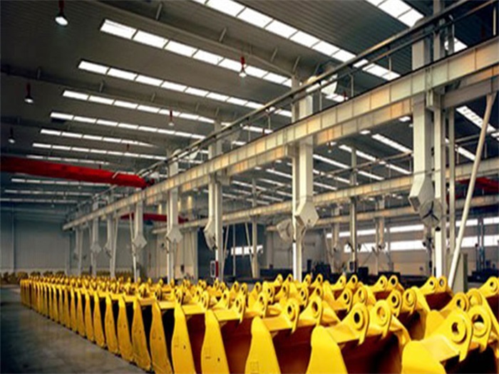 尚志徐工集团挖掘机装配车间