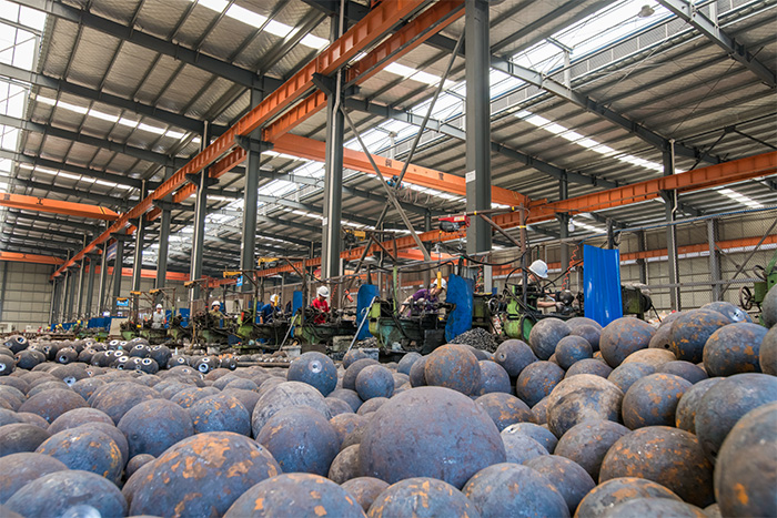 尚志网架配件车间